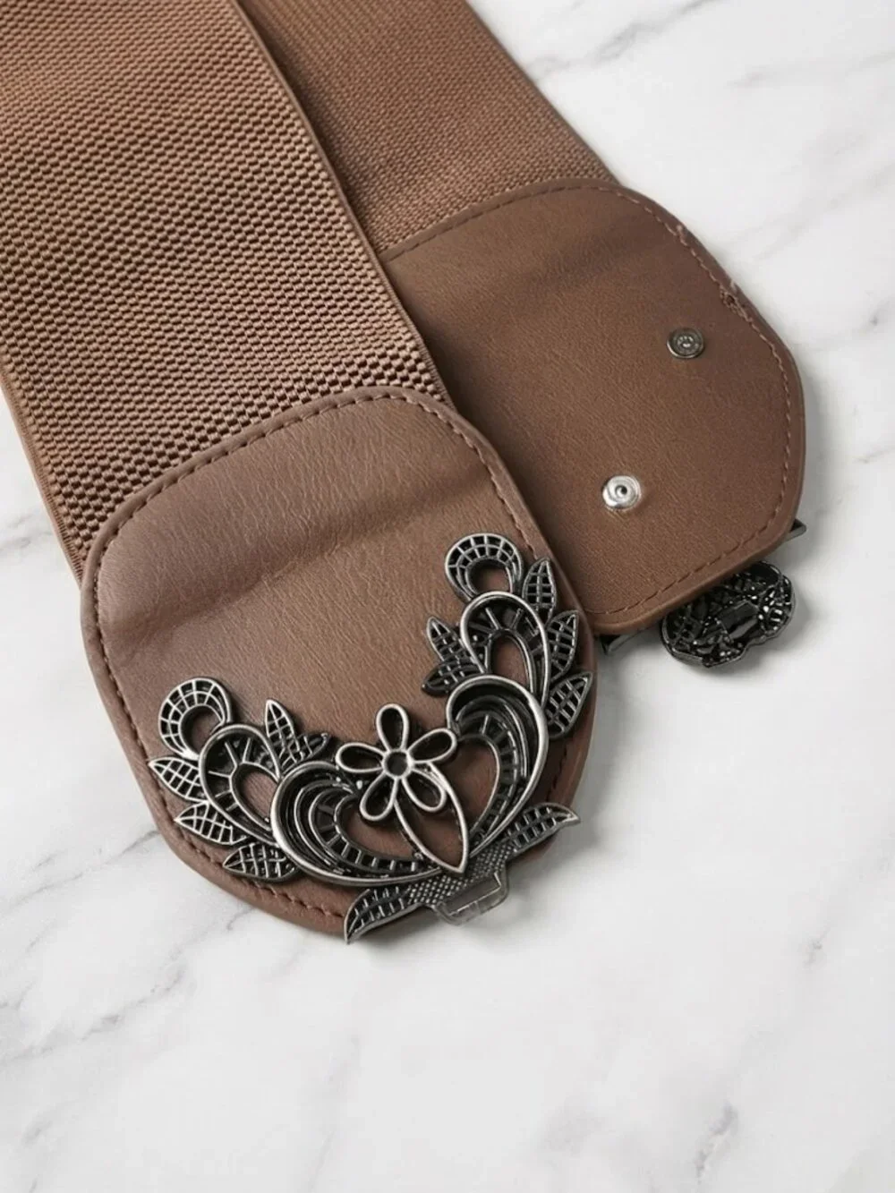 Brown Unique Ladies Belt - 29.5 Inches